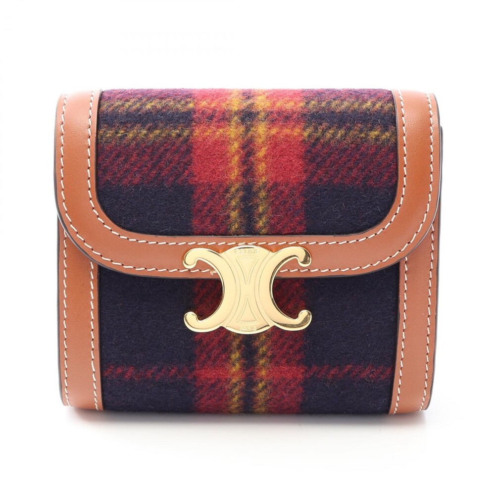 Celine Triomphe Small Flap Tri-Fold #373692C52B